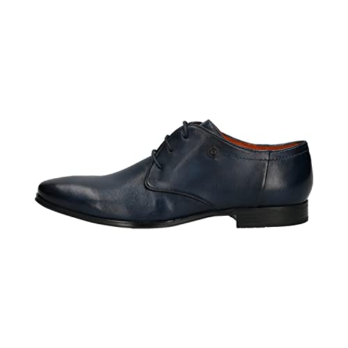 bugatti Herren Morino I Lace Shoe, Dark Blue, 48 EU