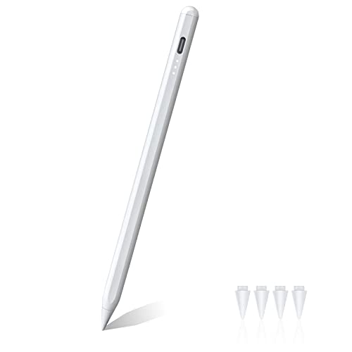 Stylus Pen Stift kompatibel mit Apple Pencil (2018-2024), Eingabestifte, mit iPad/iPad Pro/iPad Mini/iPad Air, Palm Rejection, Magnetisch, Sensibel