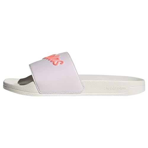 adidas Damen Adilette Shower Slide Sandal, Almost Pink Acid Red Chalk White, 39 EU