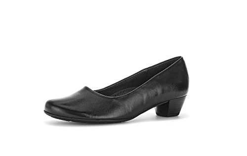 Gabor Damen Klassische Pumps | Frauen Absatzschuhe | Moderate Mehrweite (G) | hochhackige Schuhe | Ausgehschuhe | schwarz | 43 EU - 9 UK