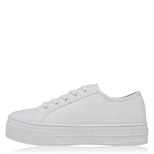 Levi's Damen Tijuana Sneaker, Weiß B White 50, 38 EU