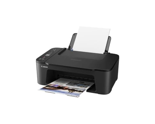 PIXMA TS3550i 3-in-1 WLAN-Drucker fürs Homeoffice, Kopierer und Scanner – PIXMA Print Plan kompatibel – Drucken von Randlosfotos – kabellos Drucken/Scannen via Cloud und Smartphone (Schwarz)