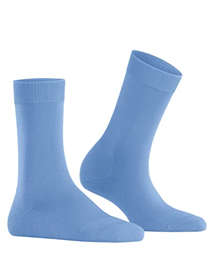 FALKE Damen Socken Climate Wool Nachhaltiges Lyocell Schurwolle einfarbig 1 Paar, Blau (Arcticblue 6367), 39-40