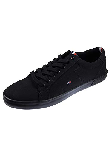 Tommy Hilfiger Herren Sneakers H2285Arlow 1D, Schwarz (Black), 42