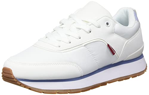 LEVI'S Damen Sneakers, White, 39 EU
