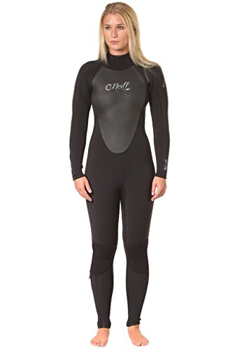O'Neill Wetsuits Damen Neoprenanzug Epic 5/4 mm Full Wetsuit, Black, 12