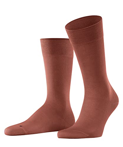 FALKE Herren Socken Sensitive Malaga M SO Fil d´Écosse Baumwolle mit Komfortbund 1 Paar, Braun (Cayenne 5163) neu - umweltfreundlich, 43-46