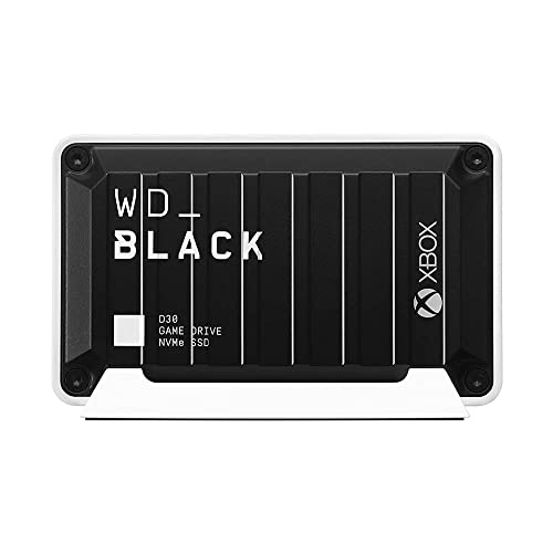 WD_BLACK D30 Game Drive for Xbox 500 GB (1 Monat Xbox Game Pass Ultimate, Übertragung mit bis zu 900 MB/s) kompatibel mit Xbox Series X|S