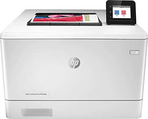 HP Color LaserJet Pro M454dw Farblaserdrucker (Laserdrucker, WLAN, LAN, Duplex, Airprint) weiß