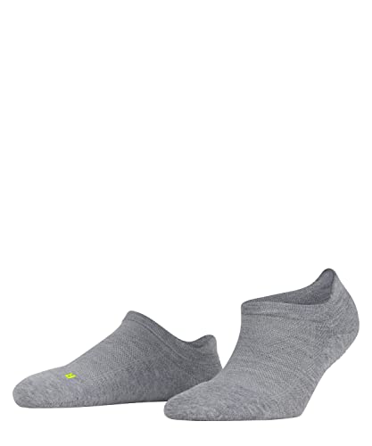 FALKE Damen Hausschuh-Socken Cool Kick W HP Weich atmungsaktiv schnelltrocknend rutschhemmende Noppen 1 Paar, Grau (Light Grey Melange 3775), 35-36