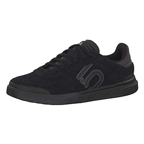 adidas Damen Sleuth DLX Mountain Biking Shoe, Core Black/Grey/Matte Gold, 40 EU
