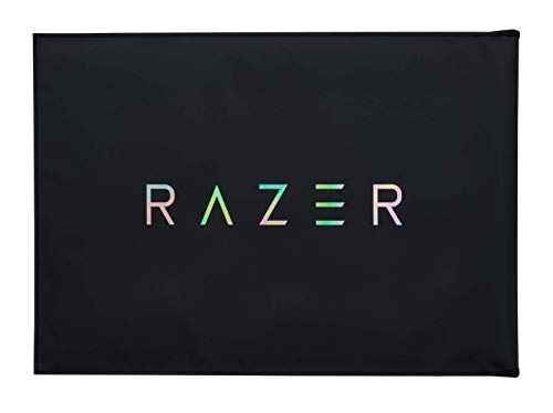Razer Protective Sleeve V2 – Schutzhülle für Notebooks und Laptops bis zu 15,6 Zoll (39,6 cm): Außen robust, als Mausoberfläche verwendbares Innenmaterial, 400 x 286 mm groß - Schwarz