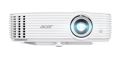 Acer P1657Ki DLP Beamer (WUXGA (1.920 x 1.200 Pixel) 4.800 ANSI Lumen, 10.000:1 Kontrast, 3D, Keystone, 1x 10 Watt Lautsprecher, HDMI (HDCP)) weiß, Business/Education