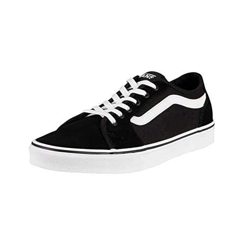 Vans Herren Filmore Decon Sneaker, (Suede/Canvas) Black/White, 50 EU
