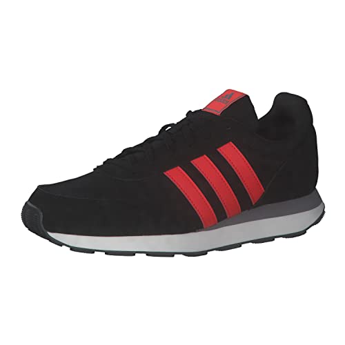 Adidas Herren Run 60S 3.0 Shoes-Low (Non Football), Core Black/Bright Red/Blue Fusion, 44 EU