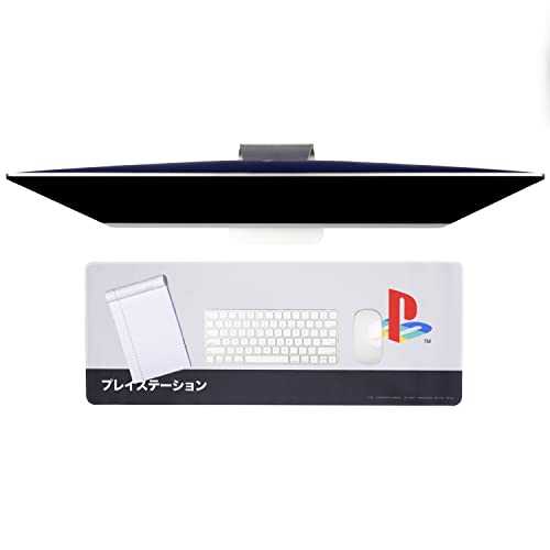 Playstation Logo XL Mauspad, Holz,Mehrfarbig