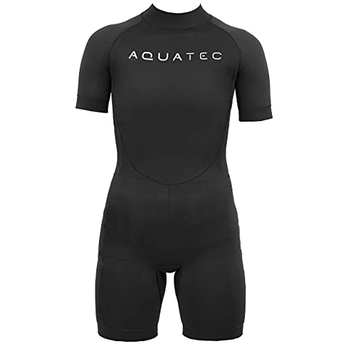 AQUATEC Shorty Neoprenanzug für Kinder - Jungen/Mädchen/Kinder Neoprenanzug | Neopren Badeanzug für Wassersport und Schwimmen | Frühjahr/Sommer | 6X Größenoptionen (13-14 Jahre, 2 mm Dicke)
