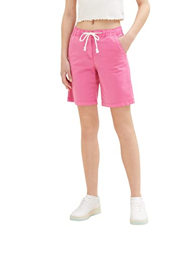 TOM TAILOR Damen 1036631 Bermuda Shorts, 31647 - Nouveau Pink, 40