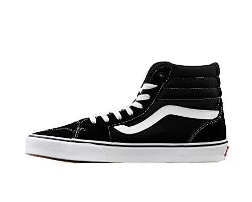 Vans Herren Filmore Hi Sneaker, (Suede/Canvas) Black/White, 49 EU