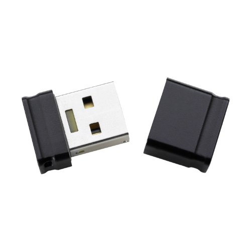 Intenso 3500460 Micro Line 8GB USB-Stick USB 2, 8GB - USB 2.0, Schwarz