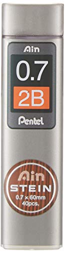 Pentel C277-2BO AIN STEIN Feinmine, 0.7 mm, Härtegrad 2B oder 40 Minen