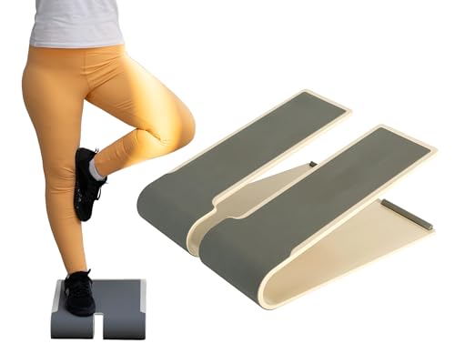 MINIFITNESS.FR - Mini Stepper - Fitnessgerät für Zuhause - Leicht, Leise, Ohne Verschleißteile - Elastische Steps - Verbundmaterial