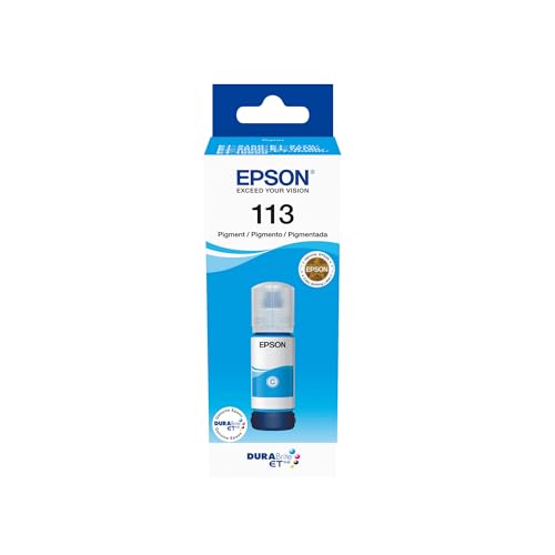 Epson C13T06B240 Tinte Cyan 70ml 6000 Seiten Flasche EcoTank 5800 pigmentiert