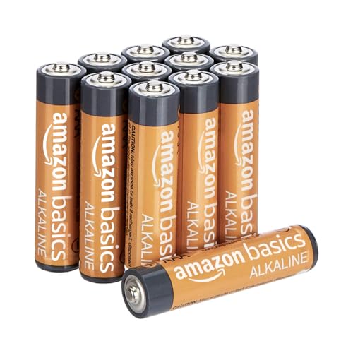 Amazon Basics Performance alkaline Batterien, AAA, 12er-Pack (Design kann von Darstellung abweichen)