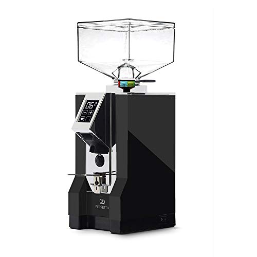 Eureka | Mignon Perfetto Espressomühle | Grind-on-Demand Kaffeemühle | Matt Schwarz