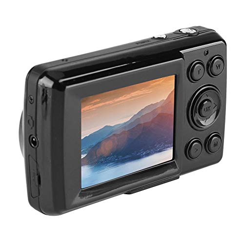 Digitalkamera, Digital-Camcorder, Zoom, 16 x 4 x HD, Videokamera 720P, 30 fps, High Definition, für Erwachsene/Senioren/Kinder (schwarz)