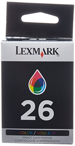 Lexmark Farbpatrone Nr.26 (Standardkapazität) Tinte farbig 275 Seiten Z13/Z23/Z24/Z25/Z33/Z34/Z602/X75/X1150/i3