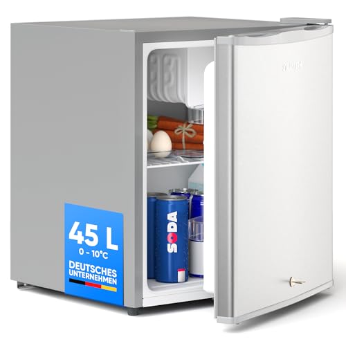 Klarstein Kühlschrank 60 L, Kleiner Kühlschrank mit App-Steuerung, Leiser  Mini Kühlschrank mit Glastür, Getränkekühlschrank Klein, Outdoor Geeignet