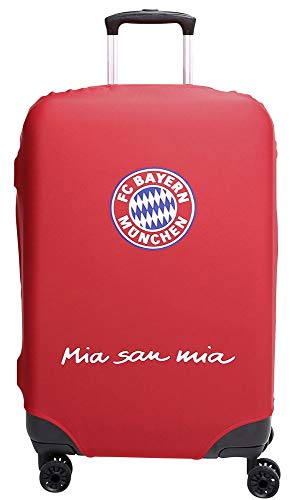 MarkenMerch Kofferhülle FC Bayern München Koffer, 77 cm, Rot Mit Logo
