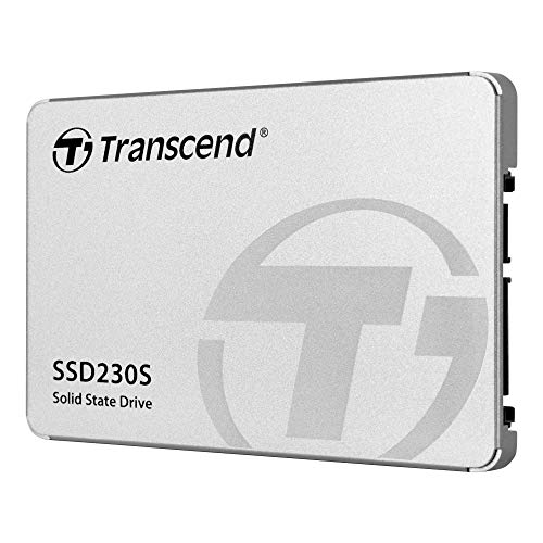 Transcend 512GB SATA III 6Gb/s interne 2.5” SSD (HDD) für Aufrüstung von Desktop-PCs, Laptops, Notebooks und Spielekonsolen TS512GSSD230S