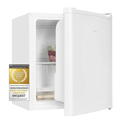 Exquisit Mini-Kühlschrank KB505-V-040E weiss | 40 l Nutzinhalt | Kompakt und platzsparend