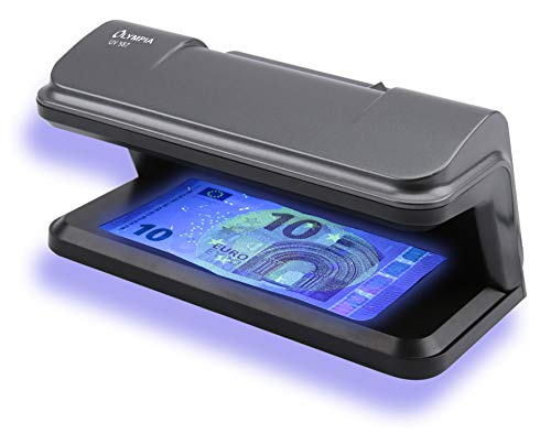 Olympia UV 587 Geldscheinprüfer - USB Prüfgerät / Lampe mit UV LED zur Überprüfung von Geldscheinen, Falschgeld, Kreditkarten und Ausweisen