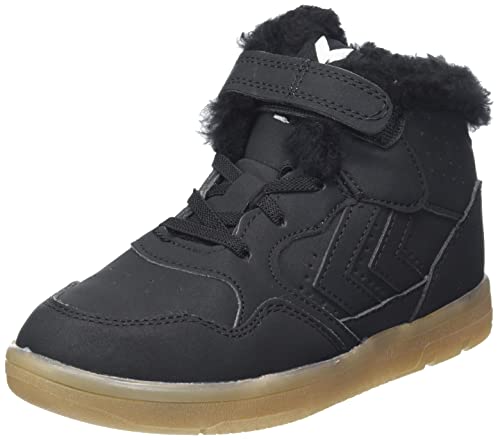 HUMMEL Camden Winter HIGH JR Sneaker, Black, 34 EU
