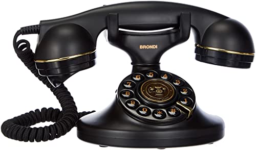 Brondi Nostalgietelefon Vintage 10, schwarz