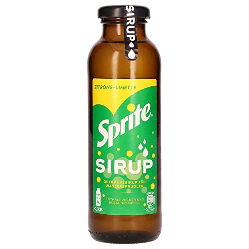 Sprite Sirup Zitrone (1 x 330 ml) - ergibt bis zu 5L Fertiggetränk