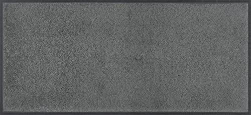 Wash+Dry Fußmatte, Polyamid, Smokey Mount, grau, 35x75cm