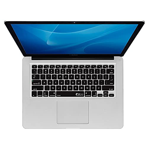 KB Covers Dvorak Tastatur-Abdeckung, kompatibel mit 13 Zoll MacBook Air, MacBook Pro & MacBook | ultradünn, staub-, wasser- und schmutzabweisende Silikonhülle