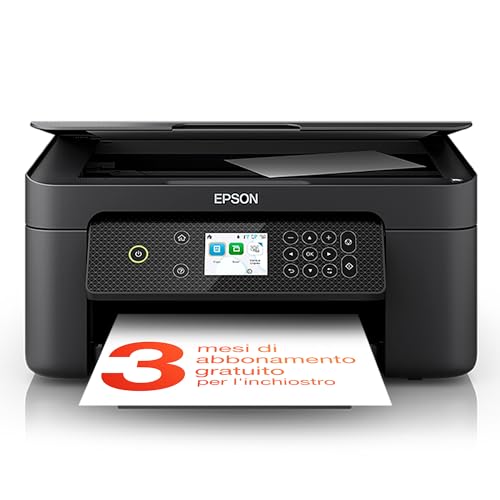Epson Expression Home XP-4200 3-in-1 Tinten-Multifunktionsgerät (Druck, Scan, Kopie, WiFi, Einzelpatronen, Duplex, 6,1 cm Display, DIN A4), inkl. 4 Monate ReadyPrint Flex Tintentarif