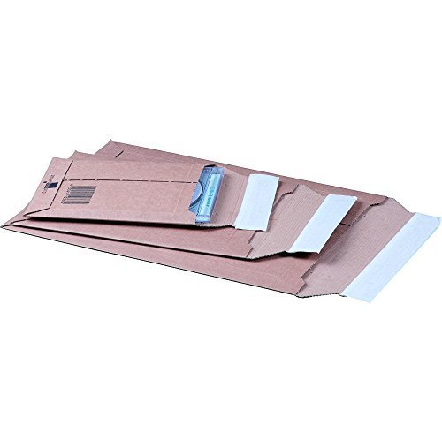 karton-billiger Versandtaschen aus Karton (Wellpappe) A4+ - 100Stück