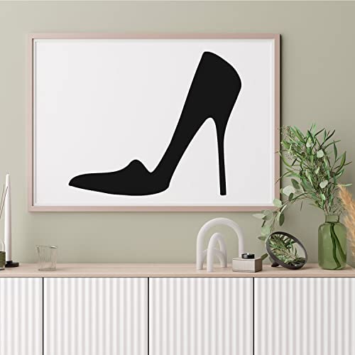 Schablone im HighHeels Schuhe Größe: '33 x 46 cm' v5 Design