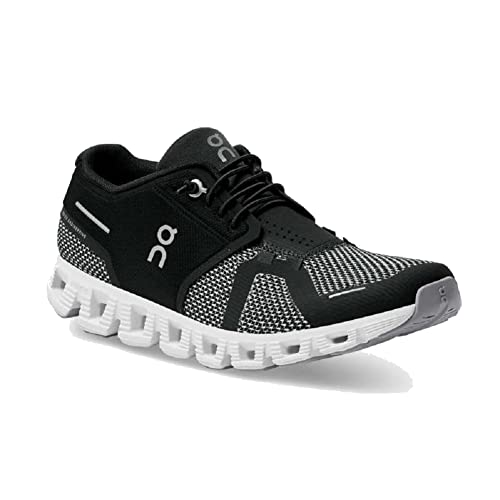 On Running Cloud 5 Combo Women Sneaker Schuhe (40, Black/Alloy)