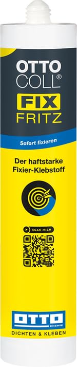 OTTOCOLL FIXFRITZ Der haftstarke Fixier-Klebstoff 310 ml C01 weiss