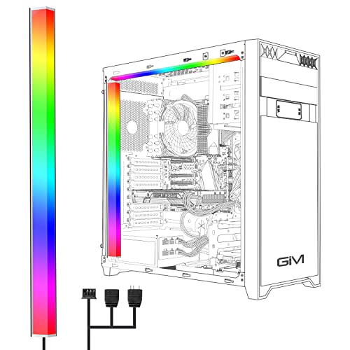 PC 30cm Led Strip GIM RGB Streifen für pc gehäuse gaming computer zubehör beleuchtung Magnetisch am Koffer zu befestigen Aura stripes Für die Dekoration des Fahrgestells