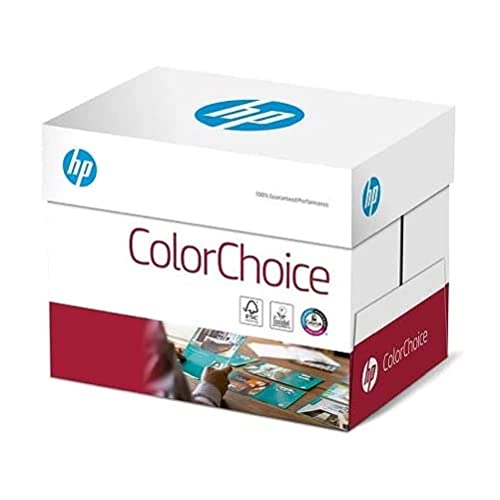 Hewlett-Packard CHP 751 Color-Choice Drucker-/Laserpapier 100 g DIN-A4, 2.500 Blatt, weiß, extraglatt, 5 Pack = 1 Karton