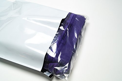 Folienmailer® Versandbeutel C4: Plastik Versandtaschen 250x350mm, selbstklebend und blickdicht, Versandtüten aus Plastik für Kleidung und Textilien (100)