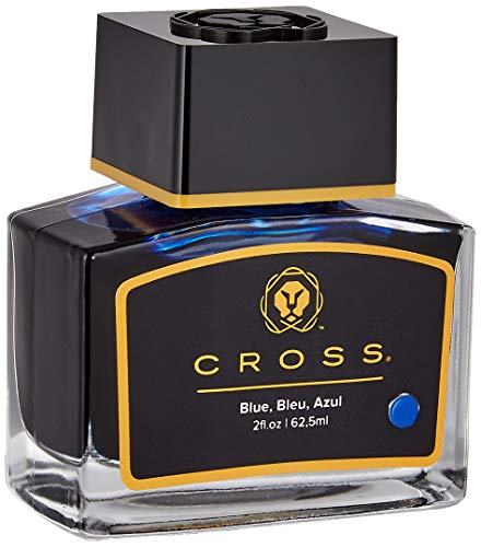Cross 8945S-1 Tinte für Füllhalter im Glas blau, 62,5 ml